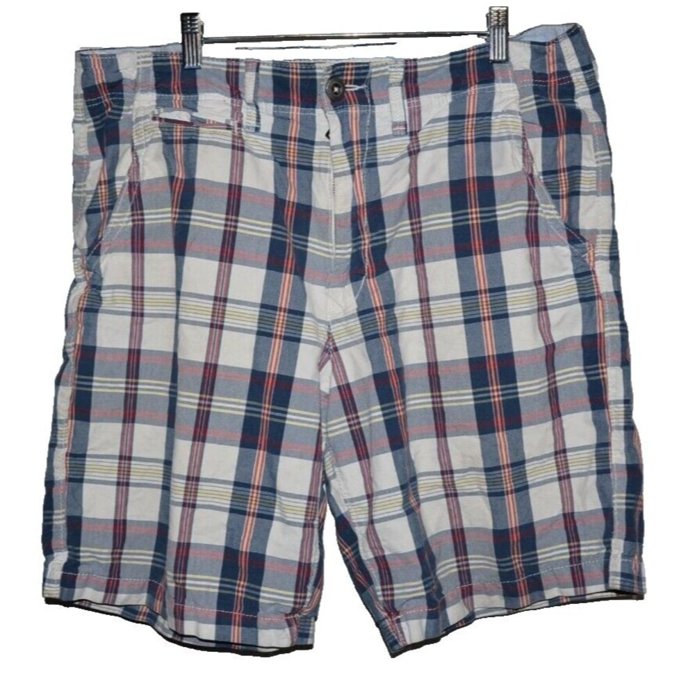 American Eagle Outfitters Shorts Men 34 Classic Plaid Preppy beachy country club